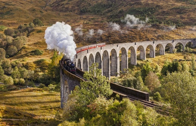 Jacobite on Viaduct